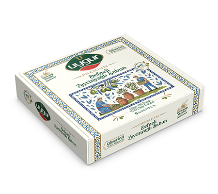 UYGUR Premium Ekstra Gliserinli Defne ve Zeytinyağlı Sabun